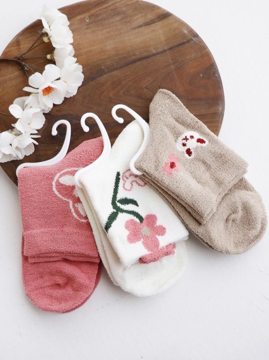 جوراب نیم ساق بوکله زنانه پاریز تدی