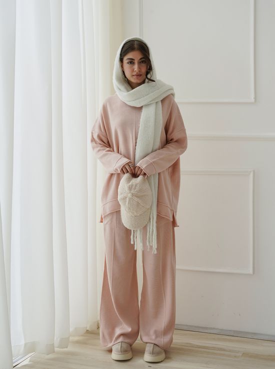 هودی شلوار بافت رایسا