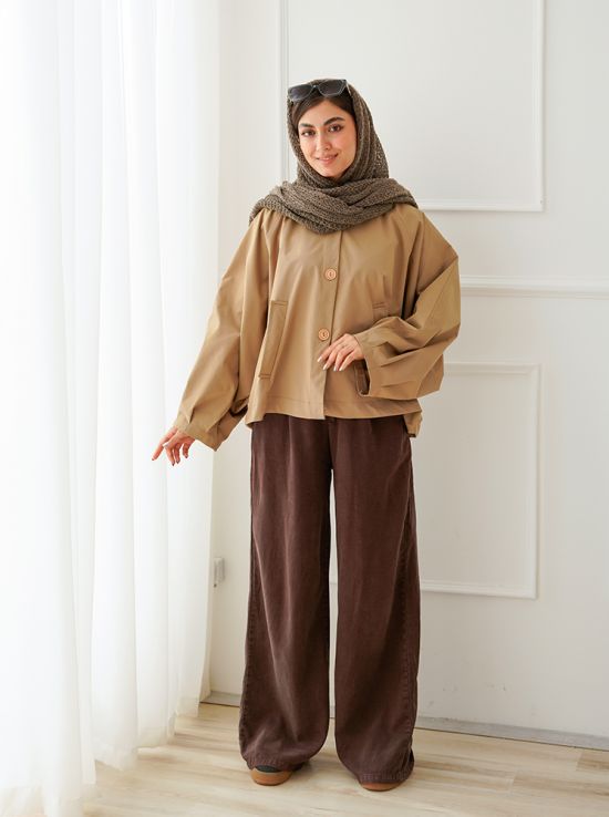 جکت آنوشا کتان