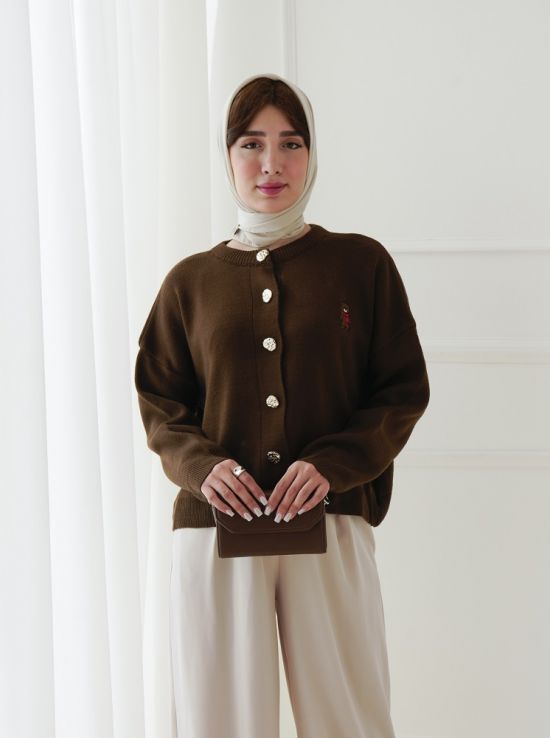 ژاکت بافت تدی