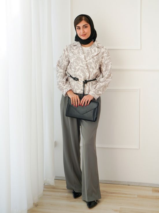 کت ژاکارد دلاوا