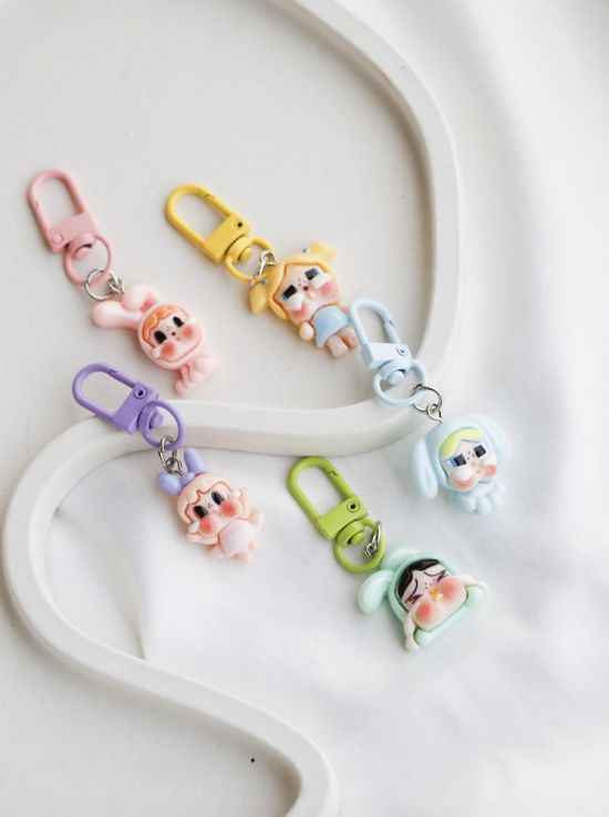 آویز سر زیپ عروسکی کیوت