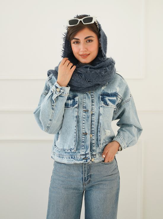 کت جین کوتاه آدلیا