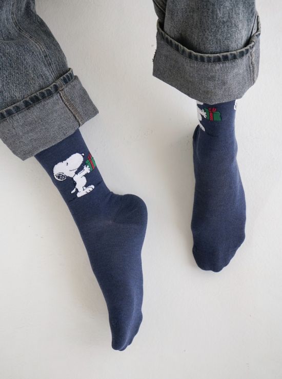 جوراب مردانه چتیک مدل هدیه اسنوپی | هیبا