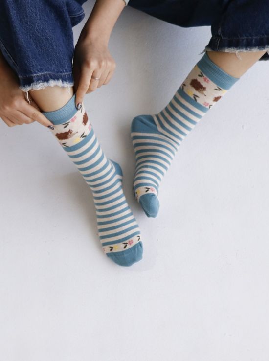 جوراب زنانه چتیک مدل جوجه تیغی | هیبا