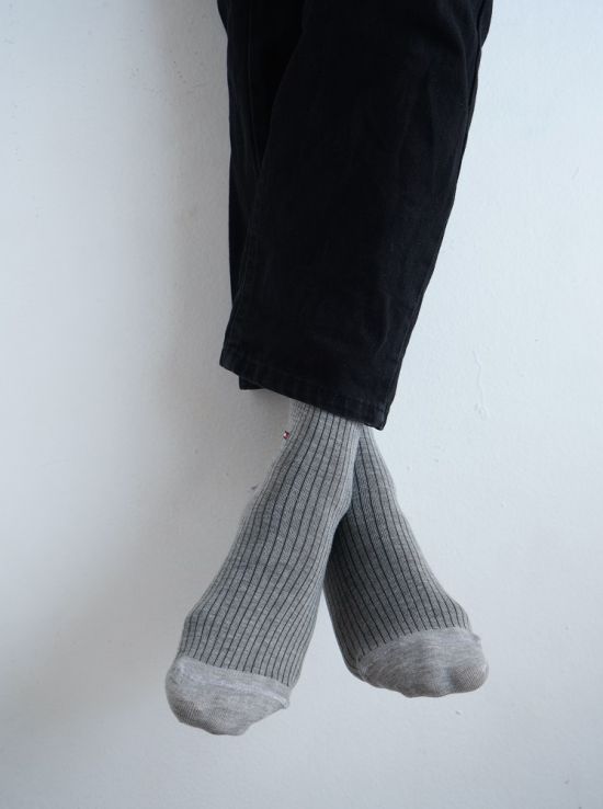 جوراب نیم ساق مردانه ملورین راه راه ریز