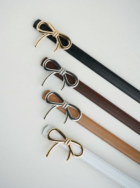 کمربند چرم پاپیون 2 |هیبا