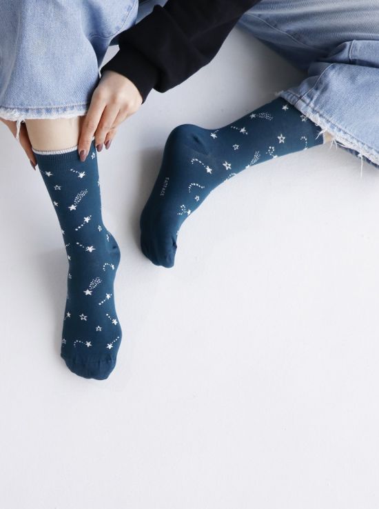 جوراب زنانه چتیک مدل stars |هیبا