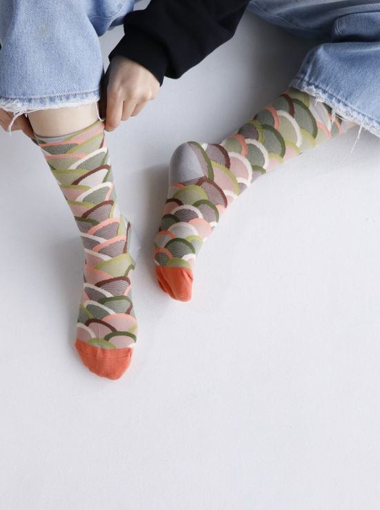 جوراب زنانه ماکسیو مدل موج |هیبا