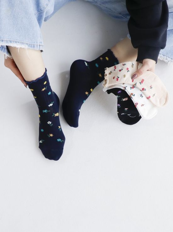 جوراب نیم ساق پادوک گلریز |هیبا