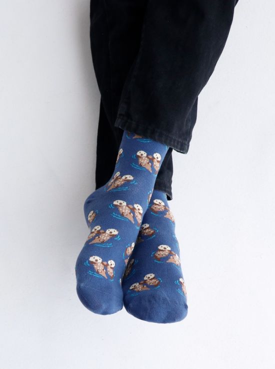 جوراب مردانه چتیک مدل دوستی تنبل ها |هیبا