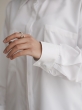 شومیز دکمه مخفی دلسا 4