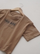 تیشرت کراپ you are 7
