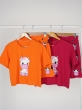 کراپ شورتک COW 3