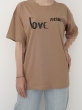 تیشرت باکسی love 5