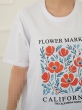 تیشرت زنانه flower 4