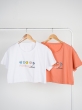 تیشرت کراپ هانا 3