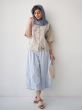 شومیز لینن گلدوزی صبا | هیبا 5