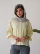 شومیز کراپ دکمه مخفی 769 7