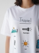 تیشرت زنانه travel 2 2