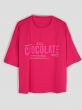 تیشرت باکسی chocolate | هیبا 1