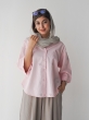 شومیز لینن گلدوزی پروانه 5