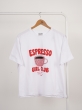 تیشرت باکسی Espresso | هیبا 1