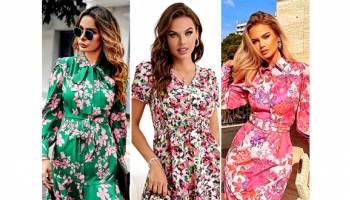 مدل شومیز نخی گلدار