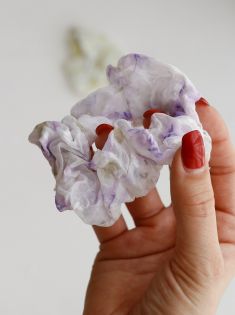 کش مو پارچه ای گلدار t