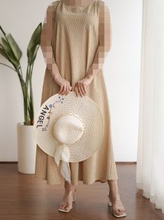 پیراهن ساحلی ژاکارد