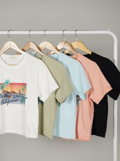 تیشرت کراپ ساحل