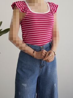 تاپ یقه خشت مهوا