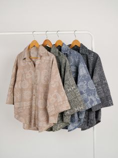 شومیز ژاکارد ملودی