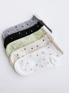 جوراب مچی طرحدار دلوین خالدار