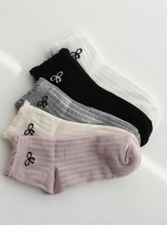 جوراب نیم ساق دلوین خط دار