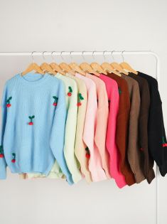 بلوز بافت استیکری آلبالو 2