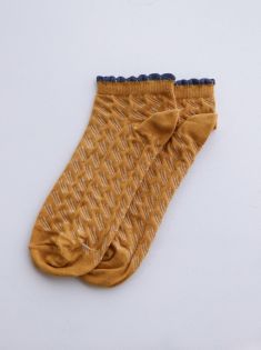 جوراب مچی پنبه لامیل لبه دالبری | هیبا