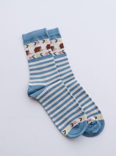 جوراب زنانه چتیک مدل جوجه تیغی | هیبا