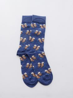 جوراب مردانه چتیک مدل دوستی تنبل ها |هیبا