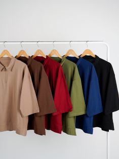 تیشرت نیم زیپ جانا | هیبا