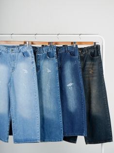 شلوار جین واید لگ پایا | هیبا