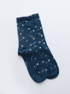 جوراب زنانه چتیک مدل stars |هیبا